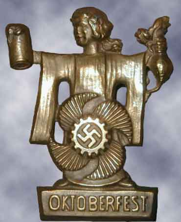 KDF Octoberfest Beer Girl Badge