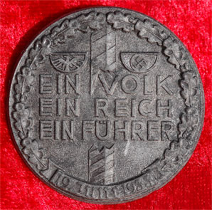 NSDAP German Election Campaign Badge